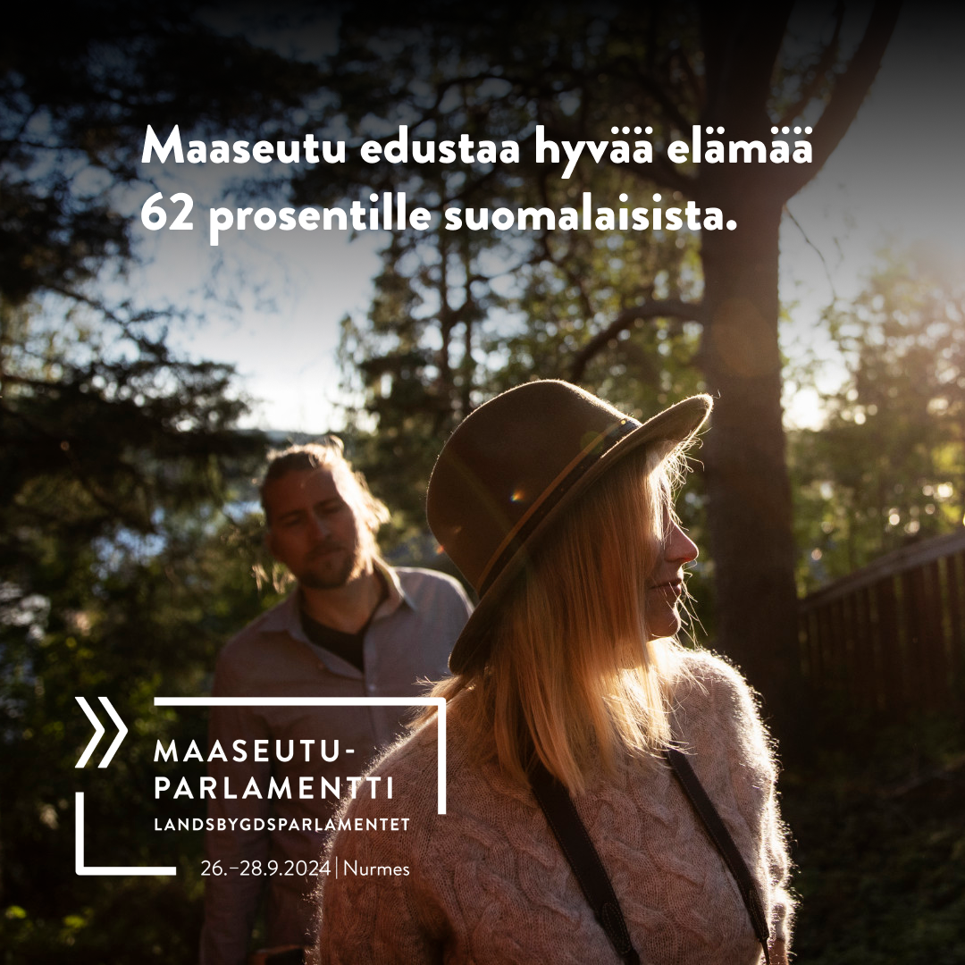 Maaseutuparlamentti 2024 Hyvä elämä 1:1